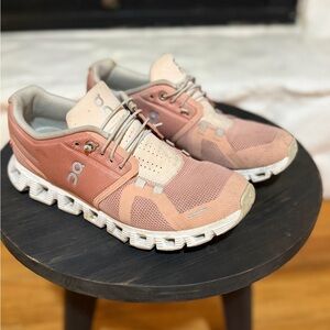 On Women's Pink Sneakers